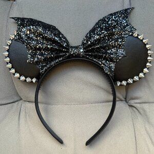 Mickey/Minnie Glitter and Stud Bat Ears